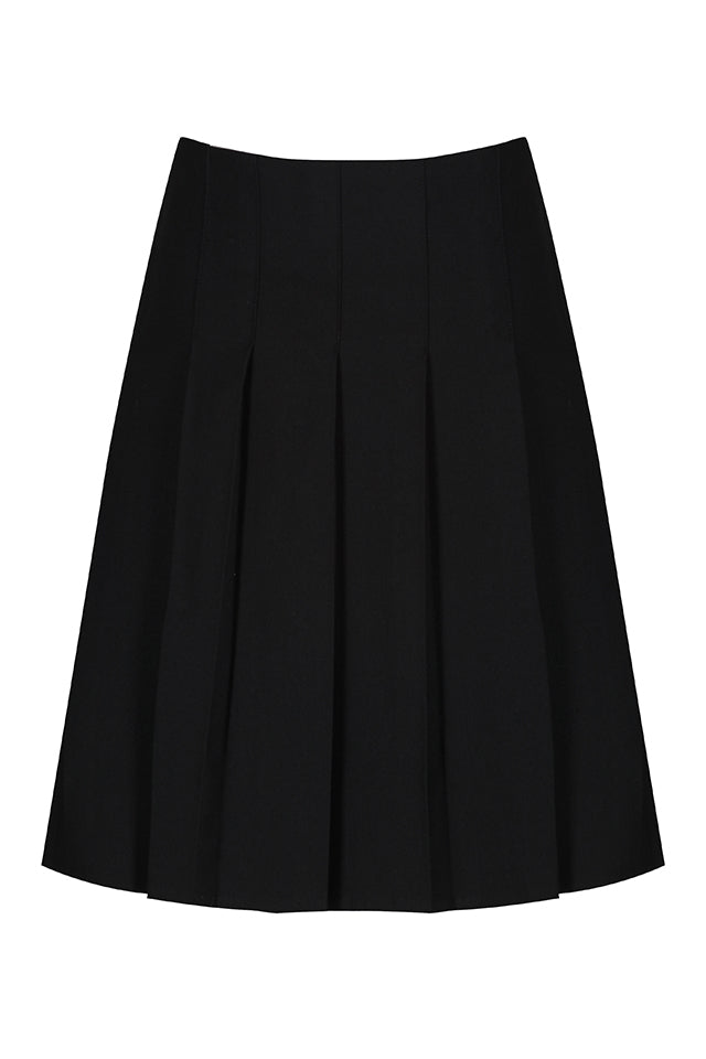 Black Pleated Girls Skirt - Swifts Uniforms